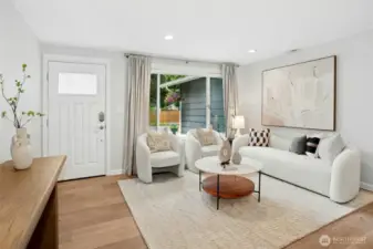 Spacious yet cozy and warm with designer colors - so well thought out!