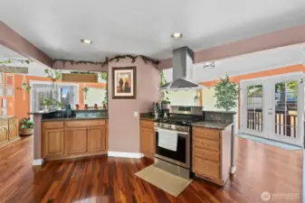 Main level kitchen