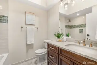 Shared upstairs bath for the other 3 bedrooms