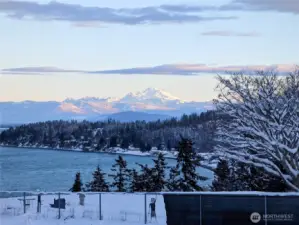The view during the winter is incredible.