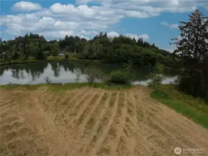 Riverfront building site!