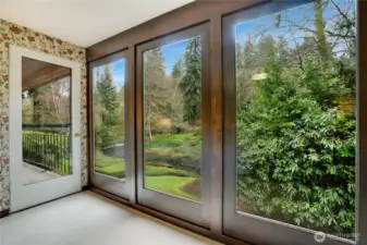 Second bedroom balcony access.