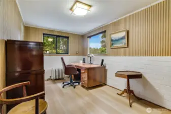 Office has closet & could function as a guest room.