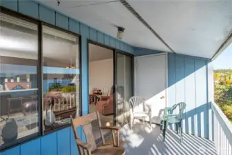 Typical exterior patio.