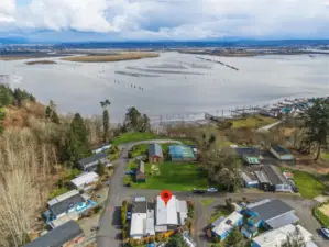Arial View of Tulalip Bay