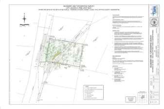 Survey with topo and trees