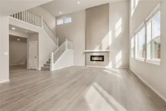 Photo rendering is representational. Actual home is under construction and finishes, elevation, and paint colors may vary. See site agent for details.