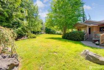 Side yard view