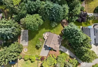This exceptional estate is located on .56 acres, and is completely private and provides true, tranquil living.