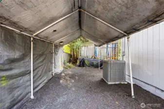 Covered carport