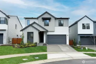 Exterior of Homesite 17.