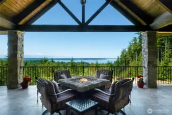 Breathtaking views from the upstairs great room