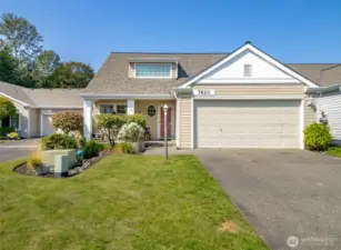 Two car garage