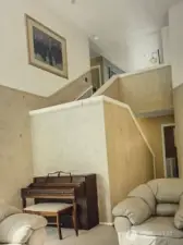 Open stairs