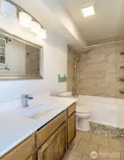 Upstairs bathroom