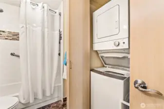 In unit Washer and Dryer