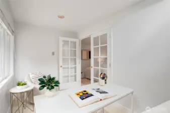 Another look at the connected office space.