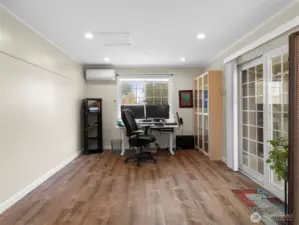 Outbuilding off of patio