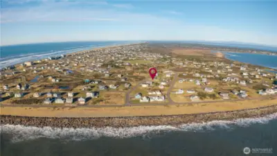 Just steps away from the ocean!