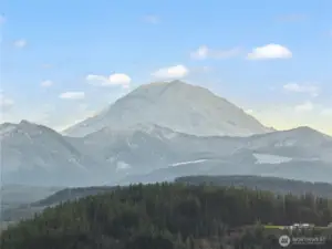 Mt. Rainier view.