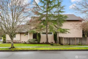 Front entrance is along the North side of the house along 146th Street.
