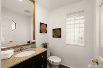 Powder Room on Main Level