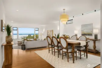 Formal Dining Room with Views