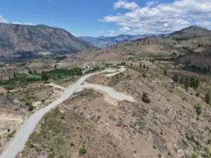 Ariel view of pad
