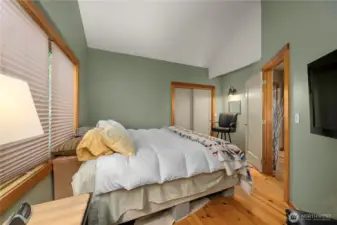 View of primary bedroom