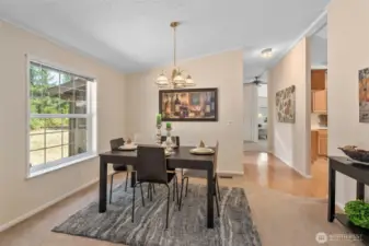 Formal dining room