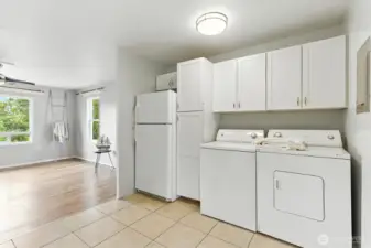 Unit A Kitchen and W/D