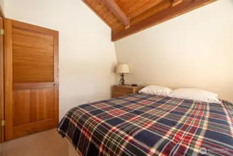 Another view of the upstairs bedroom