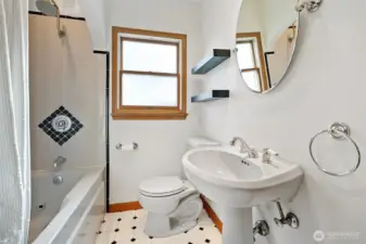 Full bath on main level