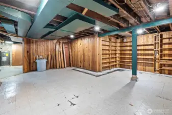 Basement template is ready to be specialized to meet your needs.