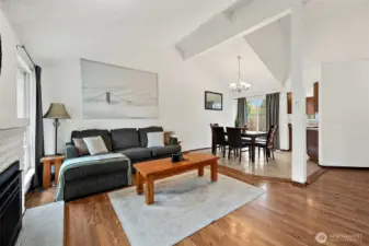 Nice open flow of the main living area