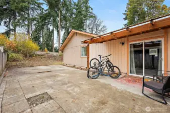 Double gated and nicely paved, giving room to park RVs, boats, extra vehicles