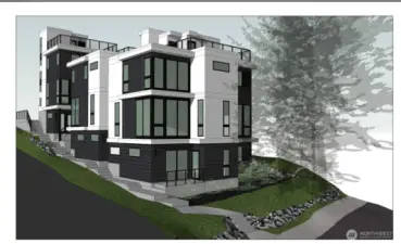 Architect rendering of site