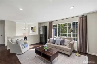 Generously Sized Living Room