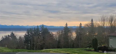 View of lot next door cleared