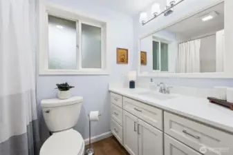 Main upstairs bathroom.