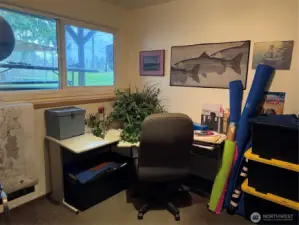 Office in basement
