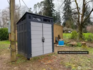 Enclosure for new well