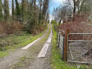 Entrance to property