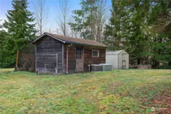 Well House/Tool Shed and Green House