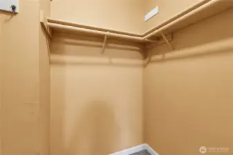 Each bedroom has a walk-in closet