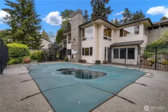 Clubhouse and community pool
