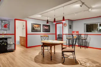 Space for Pool Table, Foosball and more!