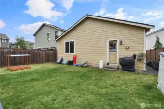 Alt view of backyard