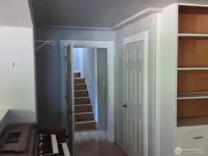Hallway to upstairs.