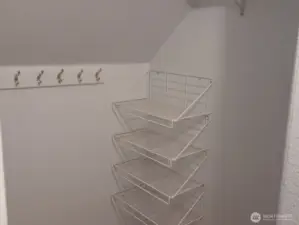 Upstair closet